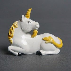 Vintage Miniature Metal Unicorn Horse Figurine, Unicorn Figurine, Miniature Fantasy Animals, Board Game Lover Gift, Horse, Fantasy Animals