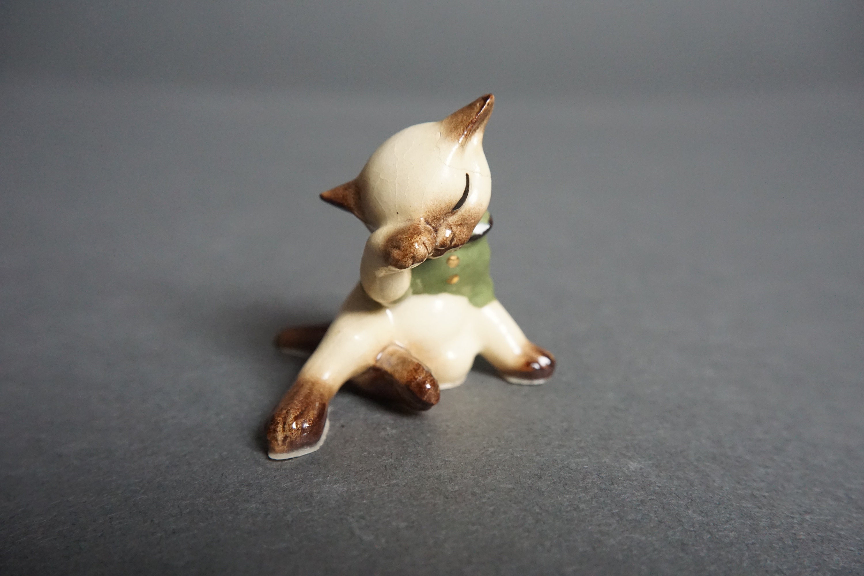 Hagen Renaker Orange Cat - Etsy