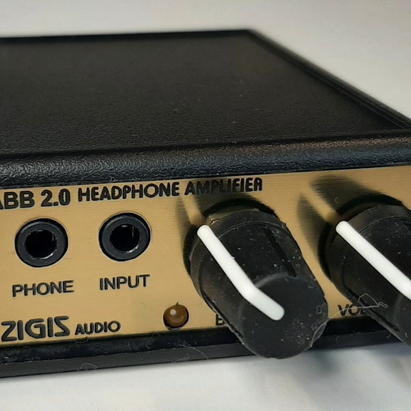 ABB CMoy headphone amplifier with Adjustable Bass Boost (ABB) control