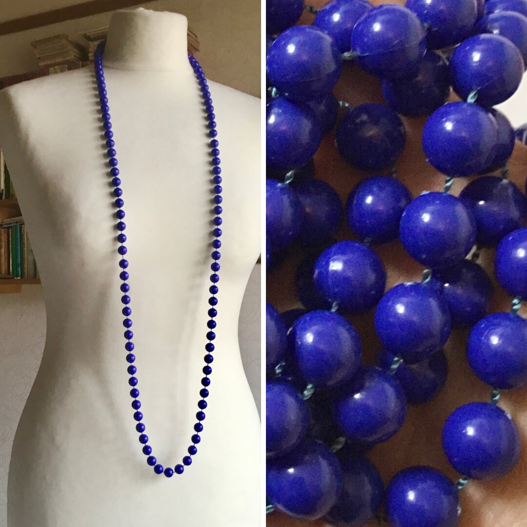 Roger Long Necklace - Blue main image 1