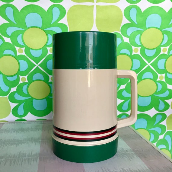 Aladdin wide mouth pint flask. Vintage food flask in unusual Etsy