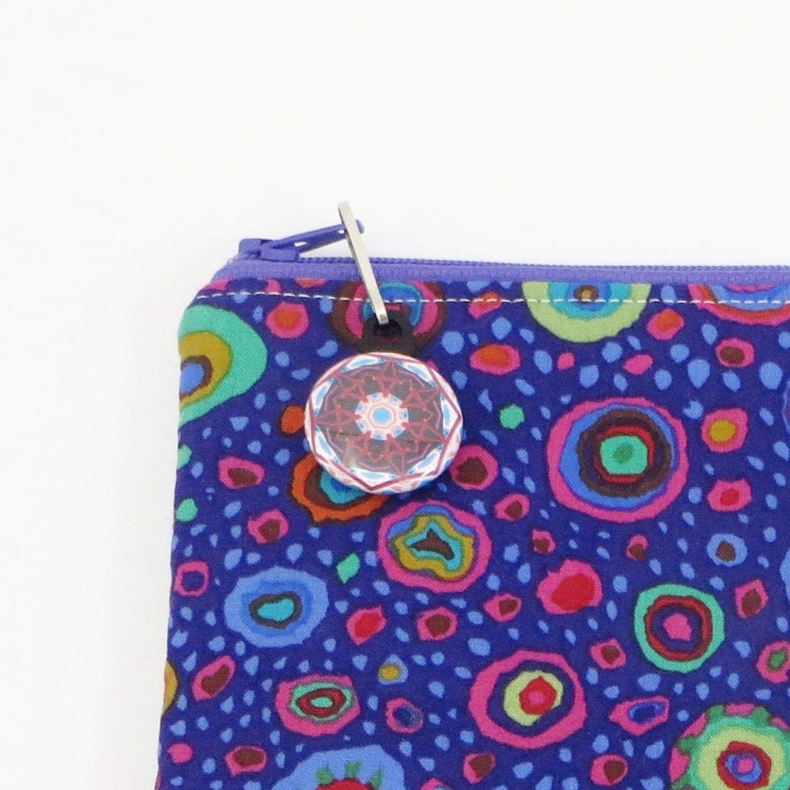 Knitting Notions Pouch Floral Crochet Needle Case Zipper Etsy