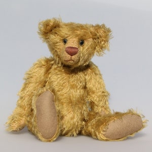 Teddy sewing pattern PDF, DJ 10 inch traditional jointed teddy bear sewing pattern DOWNLOAD by Barbara-Ann Bears