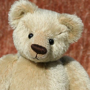 Little Digby PDF DOWNLOAD teddy bear sewing pattern for a traditional jointed 11 inch/28cm teddy bear by Barbara-Ann Bears
