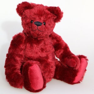 Francis PDF DOWNLOAD jointed teddy bear sewing pattern by Barbara-Ann Bears to make a sweet, traditional teddy bear or memory bear image 8