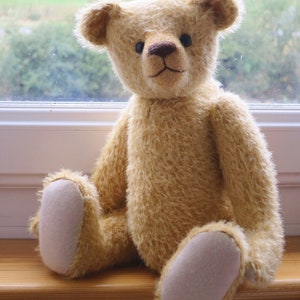 Francis PDF DOWNLOAD jointed teddy bear sewing pattern by Barbara-Ann Bears to make a sweet, traditional teddy bear or memory bear image 10