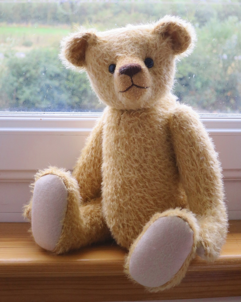 Francis PDF DOWNLOAD jointed teddy bear sewing pattern by Barbara-Ann Bears to make a sweet, traditional teddy bear or memory bear image 10