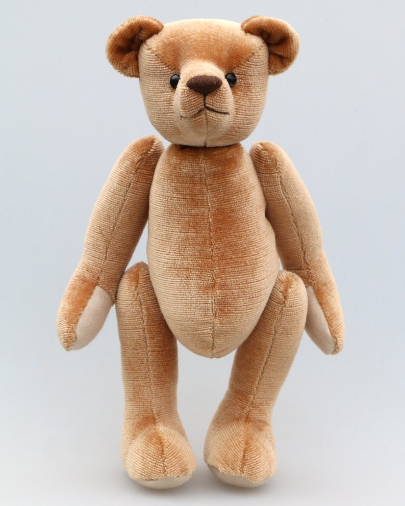 Francis PDF DOWNLOAD jointed teddy bear sewing pattern by Barbara-Ann Bears to make a sweet, traditional teddy bear or memory bear image 9