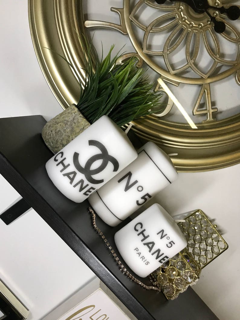 No. 5 Candle Set Chanel Candle Set Designer Candle Custom Etsy