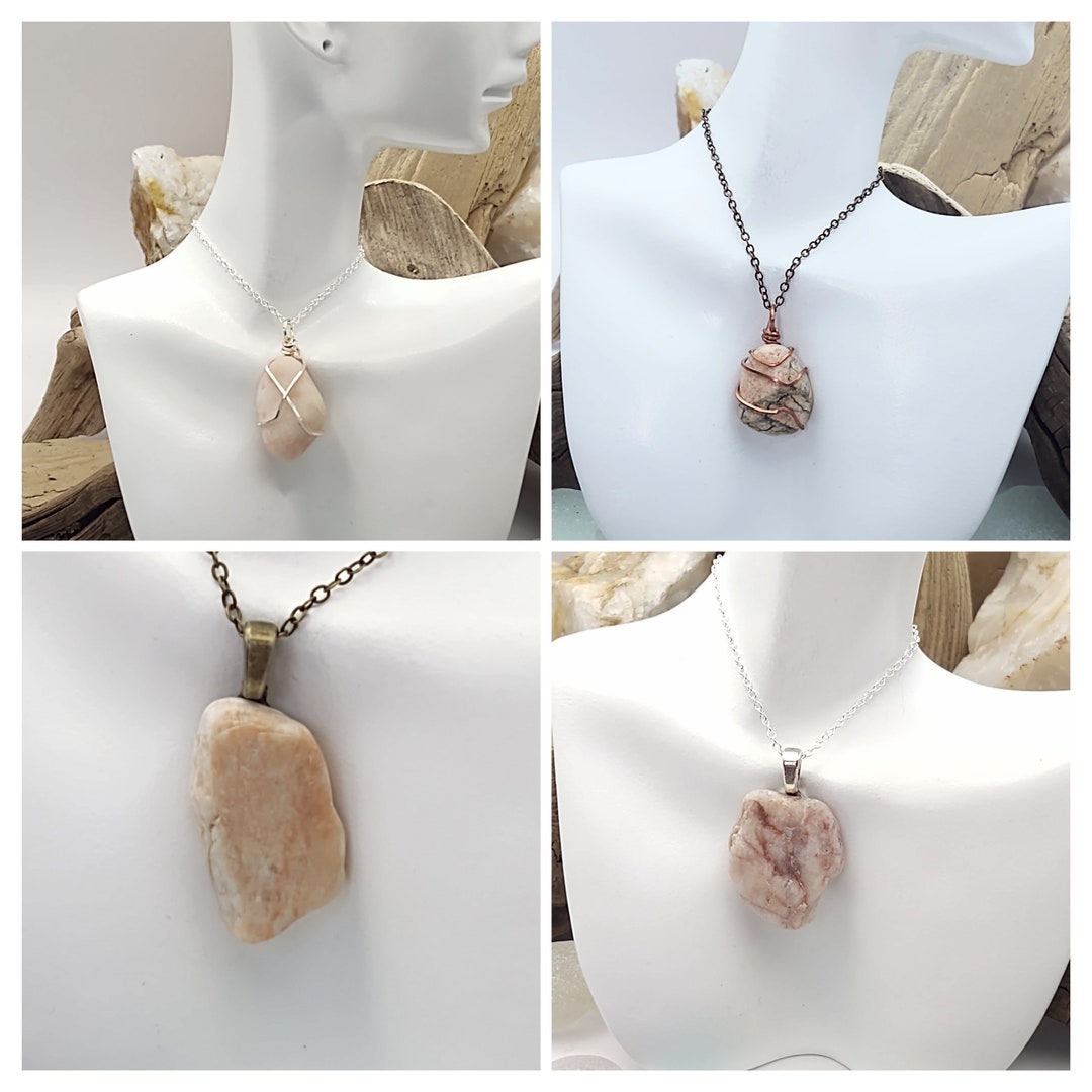 Great Lakes Pink Rocks From Lake Michigan. Beautiful Pink Feldspar and ...
