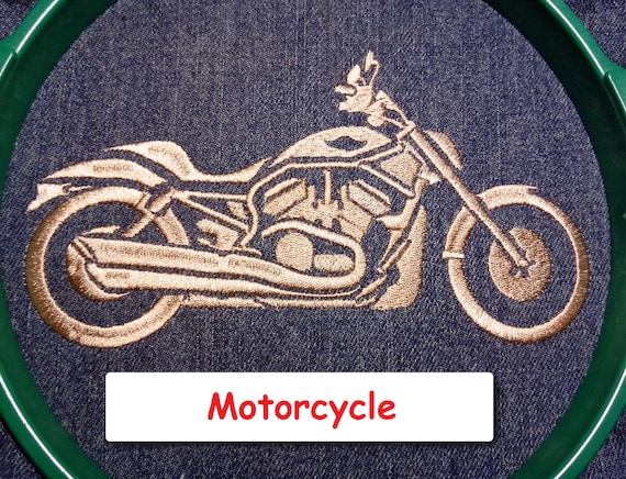 Motorcycle embroidery design bike embroidery motorcycle  etsy Motorcycle embroidery design bike embroidery motorcycle  etsy