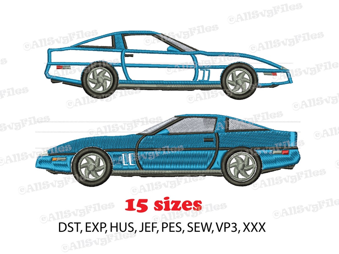 Car Embroidery Design, Car Machine Embroidery Design, Classic Car