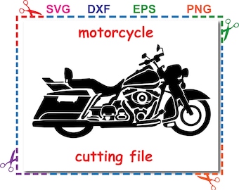 Motorcycle  clipart, Motorcycle SVG, Motor Bike Svg, Motorcycle Files , Cut Files ,Svg Dxf, Png, Eps files-instant download