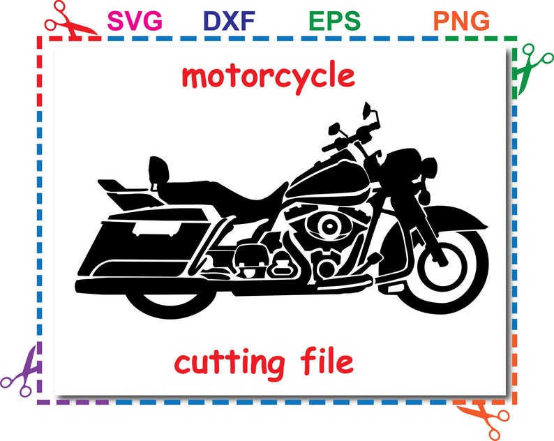 Download Motorcycle Files For Cricut Cut Files For Silhouette Svg Dxf Png Motorcycle Svg Eps Files Motorcycle Harley Clipart Motor Bike Svg Clip Art Art Collectibles Tomtherapy Co Il