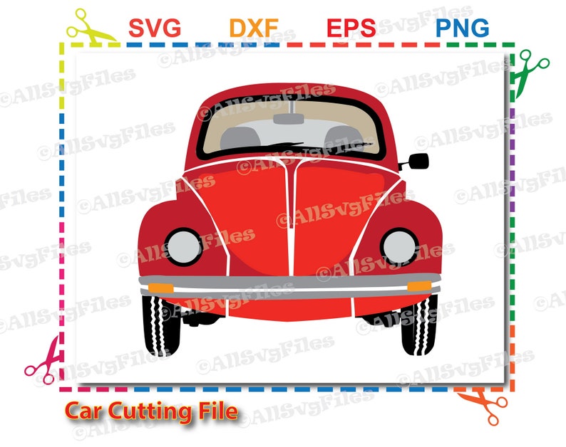 Download Beetle Car Clipart Retro Car Svg Files Classic Car Svg Etsy