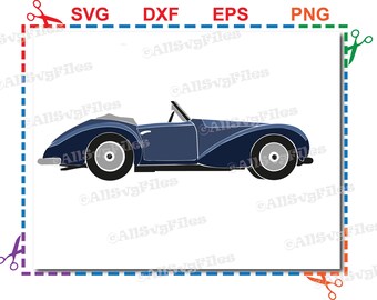Car SVG File, Car DXF, Car Png, Car Clipart, Car Svg- Instant Download