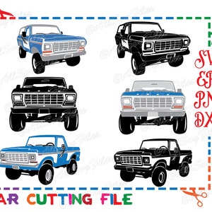 truck svg, car svg, old model 1978, auto clipart  svg, classic truck svg, files For cutting -Instant DownLoad