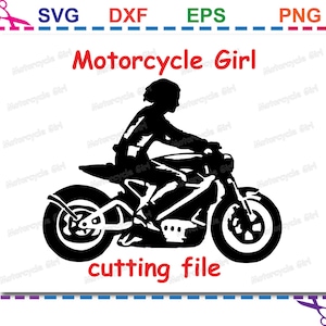 Moto SVG, Moto Ragazza SVG, Moto Svg, Moto Clipart, Moto File , Svg, Dxf, Png, Eps