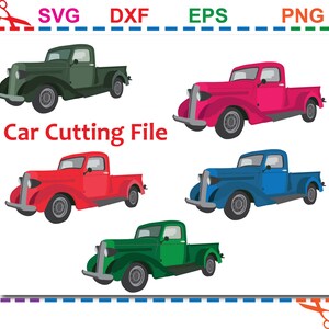 Truck svg, car clipart  1936, Car svg file, auto svg, eps dxf Files,  Commercial and personal use-instant download