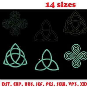 Celtic Knot Machine Embroidery Design ,  Embroidery Patterns, Embroidery Designs -Instant DownLoad