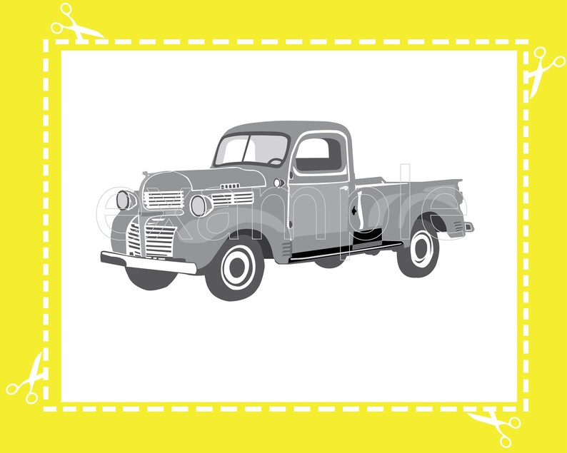 Free Free 174 Old Pickup Truck Svg SVG PNG EPS DXF File