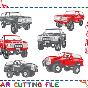 truck svg, classic truck svg, car svg, Svg Eps Dxf files For  cutting - Instant DownLoad