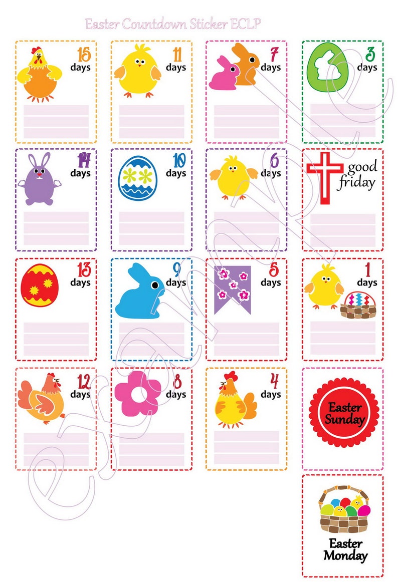 Easter 2025 Countdown To Alex Cherida