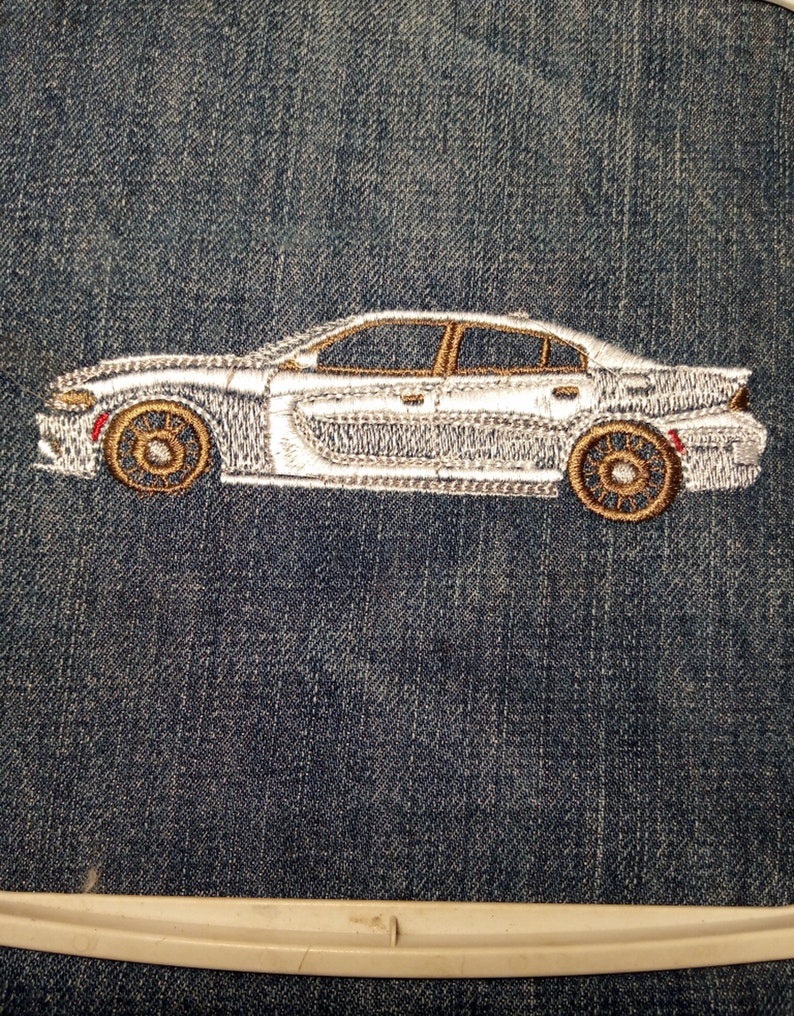 Car Embroidery Design. Machine Embroidery Design. Car Pattern. Etsy