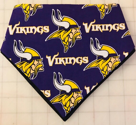 minnesota vikings dog bandana