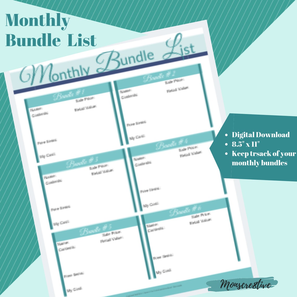 CHALK COUTURE Monthly Bundle Sale List Discount Rewards Program Direct