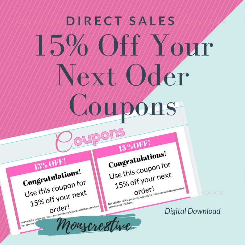 DIRECT SALES Coupon 15 PRECENT off Chalk Couture Etsy