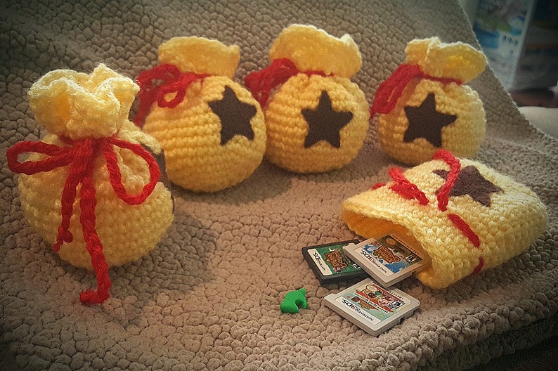 Bell Bag Drawstring Pouch Animal Crossing Inspired MADE TO Etsy