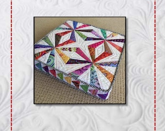 Crazy Cushion Pattern 16 x 16 x 3&quot; (digital .pdf download)