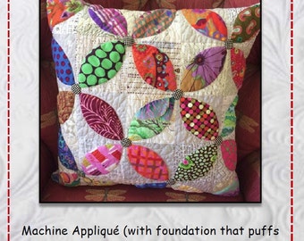 Orange Peel Pillow Pattern (digital pdf download)