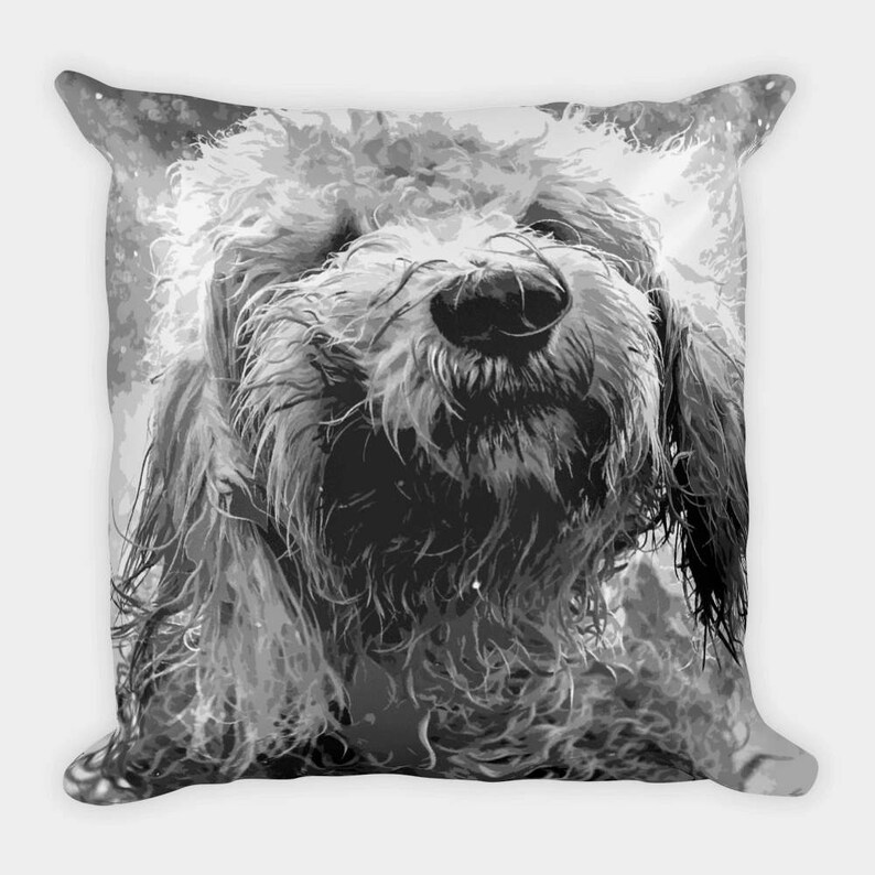 Goldendoodle Pillow Dog Pillow Throw Pillow Labradoodle Etsy