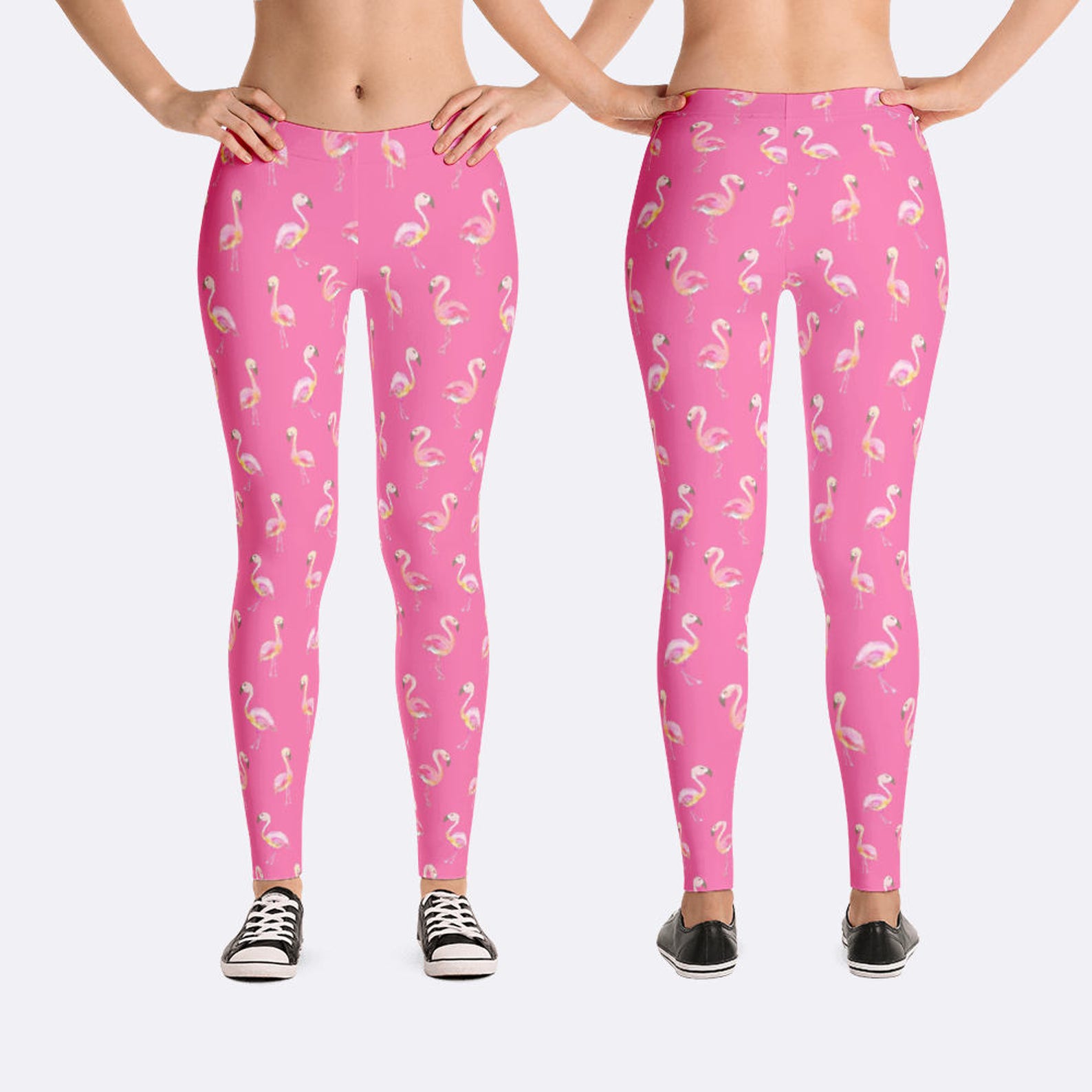 flamingo leggings