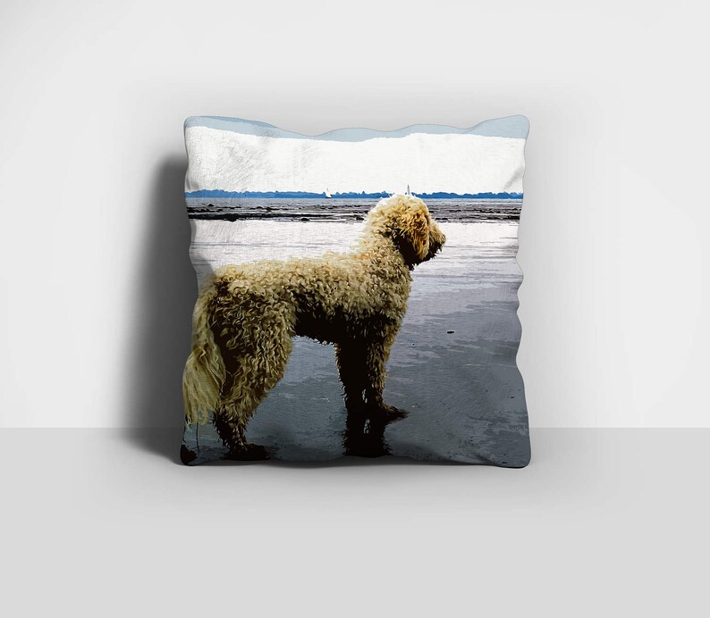 Goldendoodle Pillow Dog Pillow Throw Pillow Labradoodle | Etsy