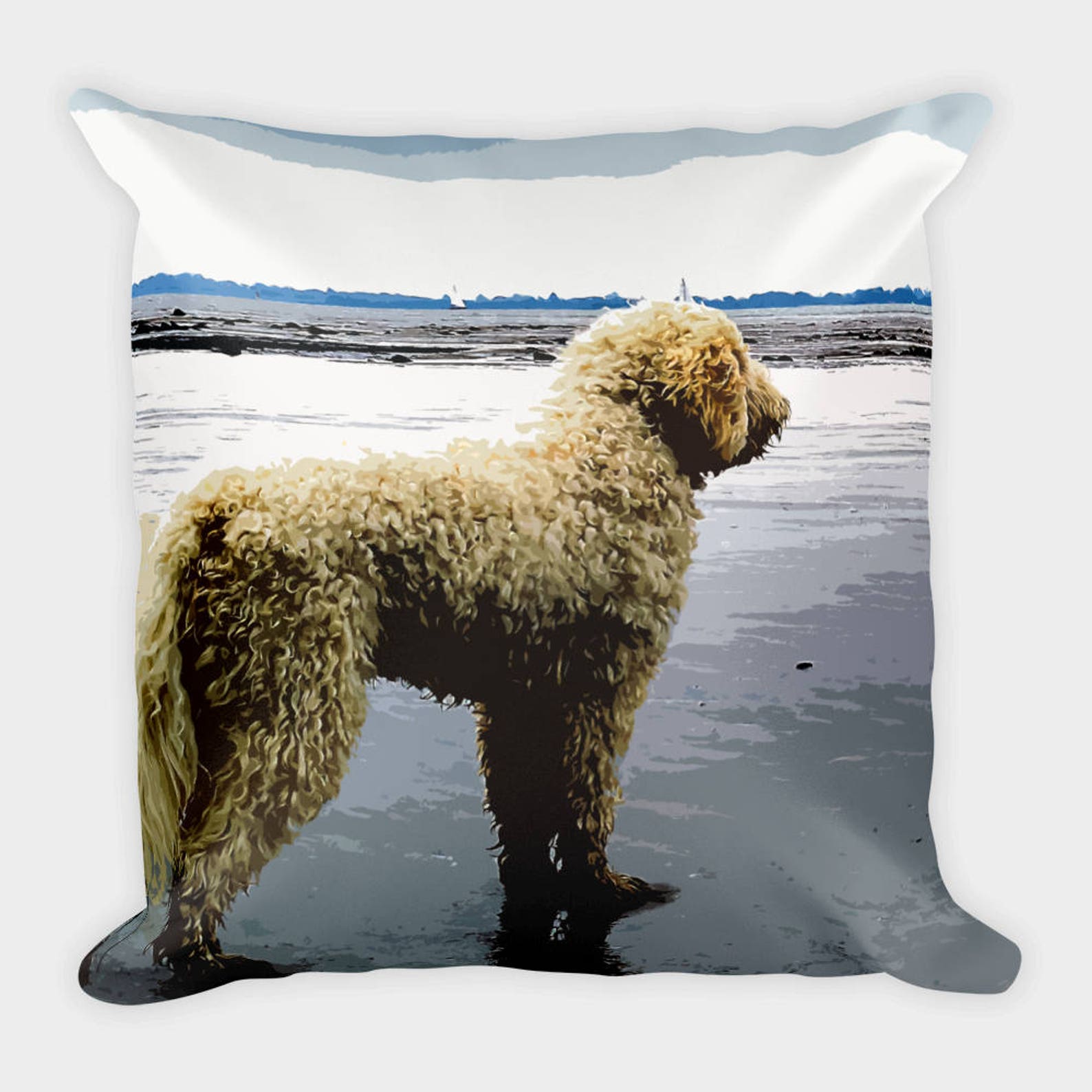 Goldendoodle Pillow Dog Pillow Throw Pillow Labradoodle Etsy