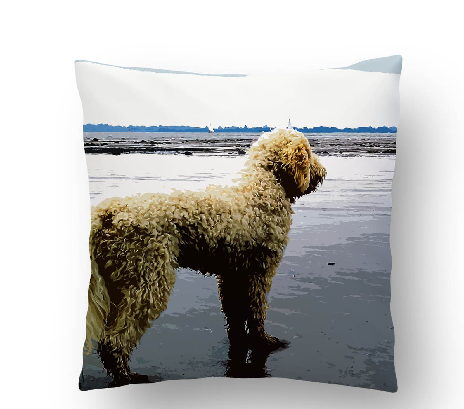 Goldendoodle Pillow Dog Pillow Throw Pillow Labradoodle Etsy