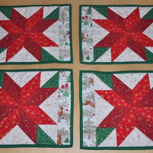 Christmas Placemats and Table runner