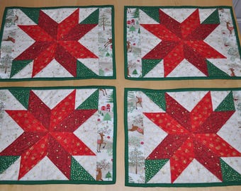 Christmas Placemats and Table runner