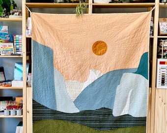Modern Yosemite Valley Quilt