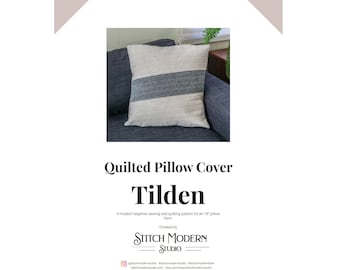 Tilden Quilted Pillow Pattern