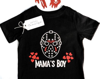Mamas Boy Jason Hockey Mask Kids Pajama Set