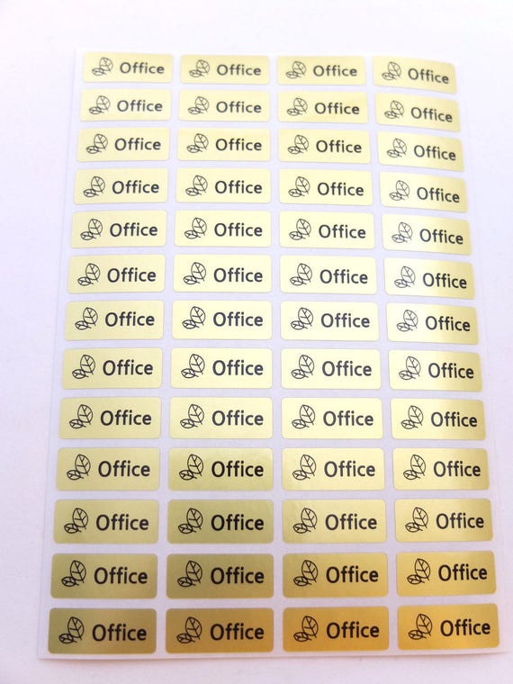 Waterproof Name Sticker Small Size 156 Stickers Clear WhiteVivid Silver Hologram Mixed Color Pearl Metallic