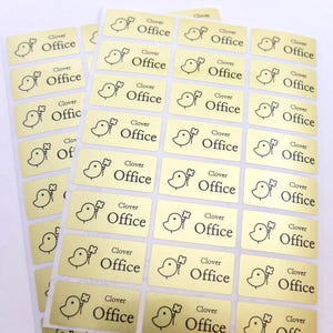 Waterproof Name Sticker Small Size 156 Stickers Clear WhiteVivid Silver Hologram Mixed Color Pearl Metallic