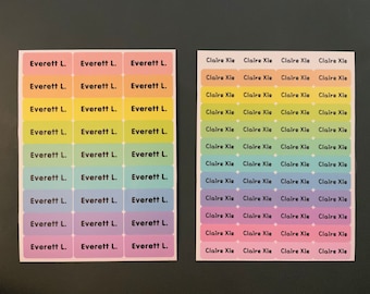 Non-Iron Clothing Labels