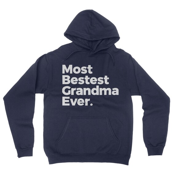 Best Grandma in The World Hoodie Sweatshirt