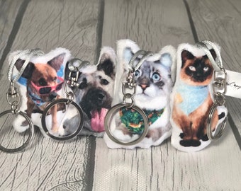 Pet Pillow Keychain Etsy