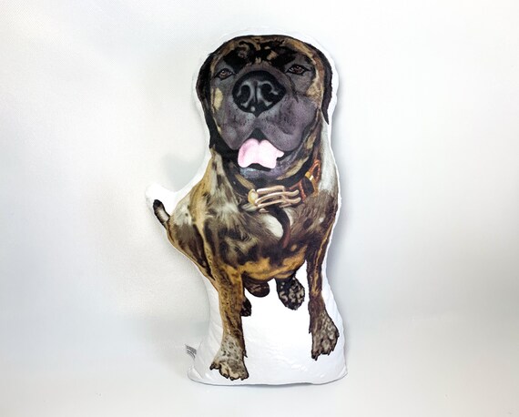 brindle mastiff stuffed animal